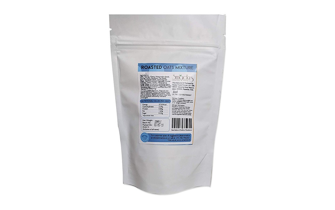 Smackys Roasted Oats Mixture    Pack  127 grams